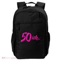 50ish Funny 50th Birthday Turning 50 Years Old Backpack thumb 0