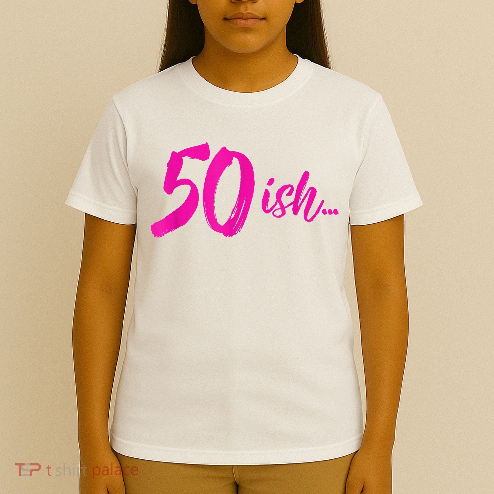 50ish Funny 50th Birthday Turning 50 Years Old T-Shirt