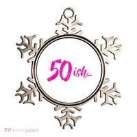 50ish Funny 50th Birthday Turning 50 Years Old Ornament thumb 0