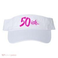 50ish Funny 50th Birthday Turning 50 Years Old Visor thumb 0