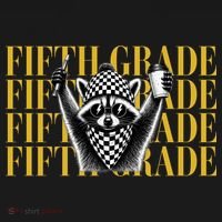 5th Fifth Grade Funny Raccoon Back To School Kids Sweatshirt thumb 2