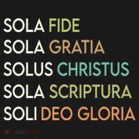 5 Five Solas Of The Reformation Theology Christian Church Gift Ornament thumb 1