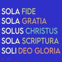 5 Five Solas Of The Reformation Theology Christian Church Gift Kids Sweatshirt thumb 2