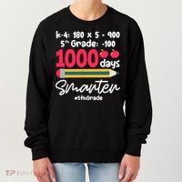 5th Grade 1000 Days Smarter Fifth Grade Student 1000th Day Women's Sweatshirt thumb 0