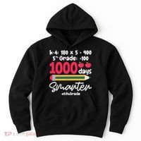 5th Grade 1000 Days Smarter Fifth Grade Student 1000th Day Hoodie thumb 0