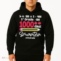 5th Grade 1000 Days Smarter Fifth Grade Student 1000th Day Hoodie thumb 2