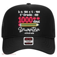 5th Grade 1000 Days Smarter Fifth Grade Student 1000th Day Hat thumb 0