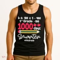 5th Grade 1000 Days Smarter Fifth Grade Student 1000th Day Tank Top thumb 3