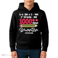 5th Grade 1000 Days Smarter Fifth Grade Student 1000th Day Kids Hoodie thumb 4