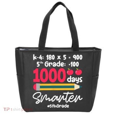 5th Grade 1000 Days Smarter Fifth Grade Student 1000th Day Tote Bag