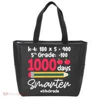 5th Grade 1000 Days Smarter Fifth Grade Student 1000th Day Tote Bag thumb 0