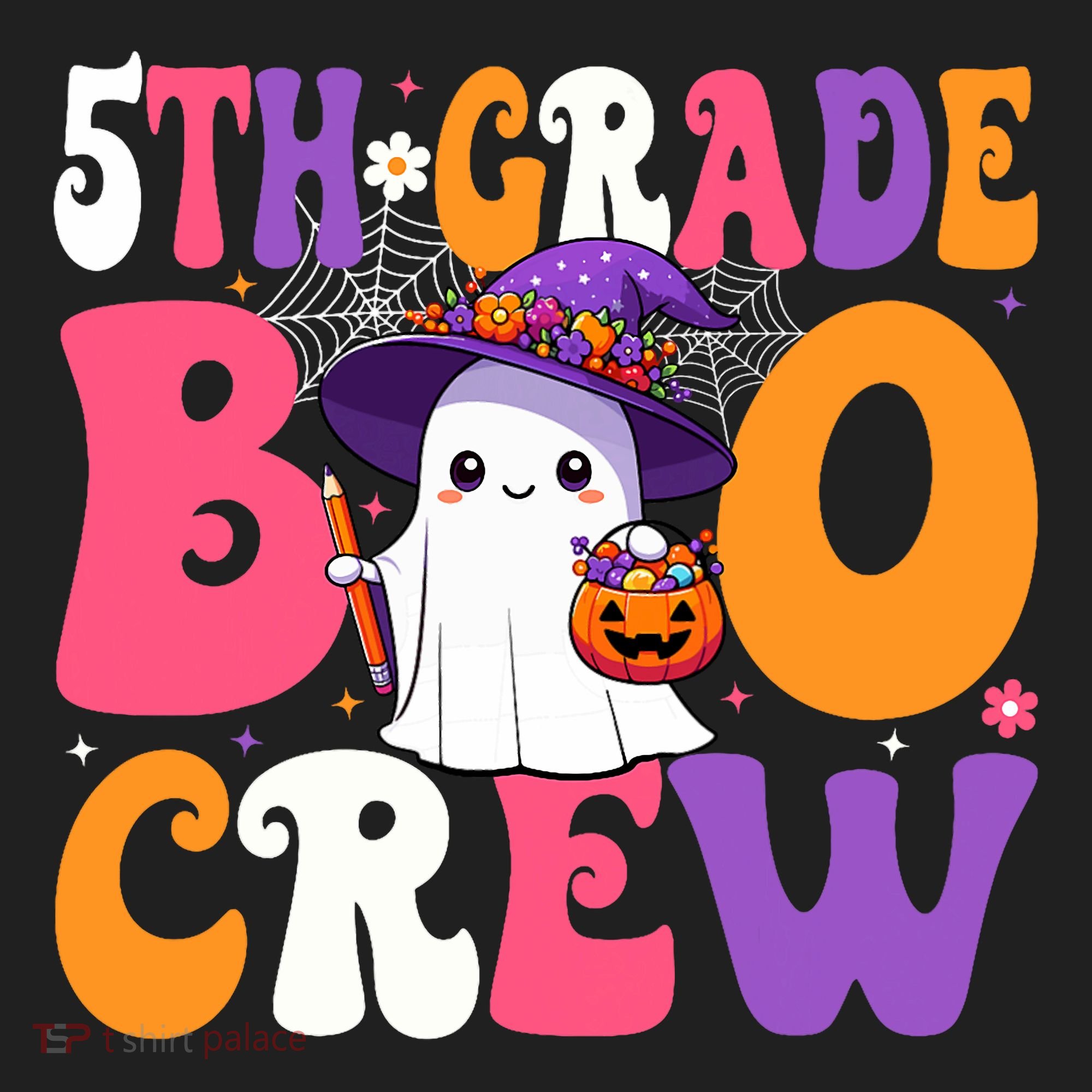 5th Grade Boo Crew Halloween Fifth Grade Halloween Teacher Beanie