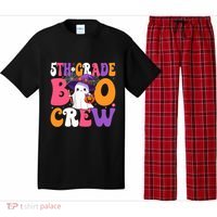 5th Grade Boo Crew Halloween Fifth Grade Halloween Teacher Pajama Set thumb 0