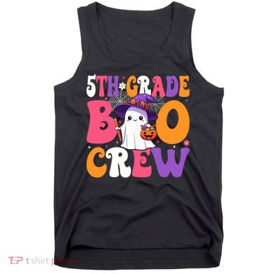 5th Grade Boo Crew Halloween Fifth Grade Halloween Teacher Tank Top