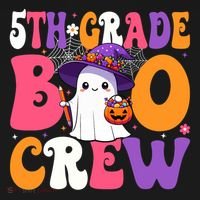 5th Grade Boo Crew Halloween Fifth Grade Halloween Teacher Visor thumb 3
