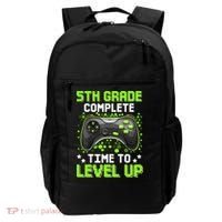 5th Grade Complete Time To Level Up Gaming Graduation Backpack thumb 0