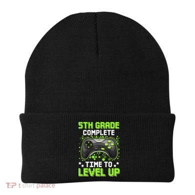 5th Grade Complete Time To Level Up Gaming Graduation Beanie