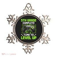 5th Grade Complete Time To Level Up Gaming Graduation Ornament thumb 0