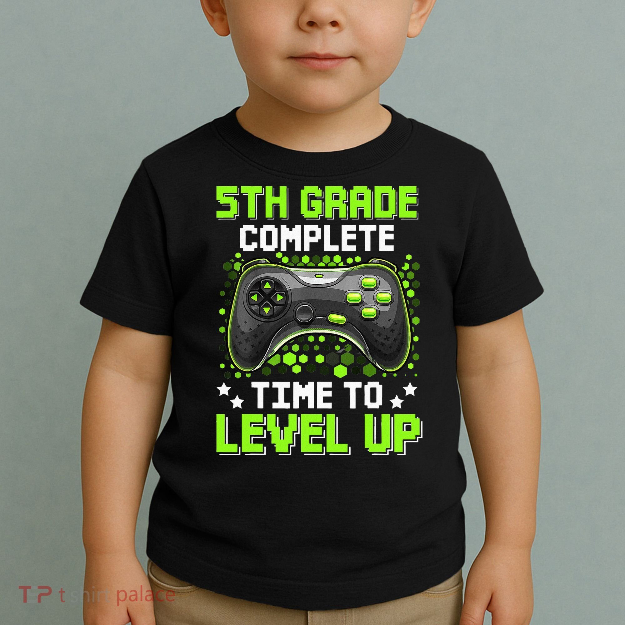 5th Grade Complete Time To Level Up Gaming Graduation Toddler T-Shirt