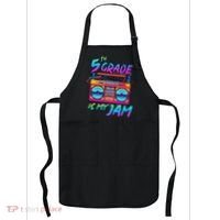 5th Grade Is My Jam First Day Of School Funny Retro Teacher Apron thumb 0
