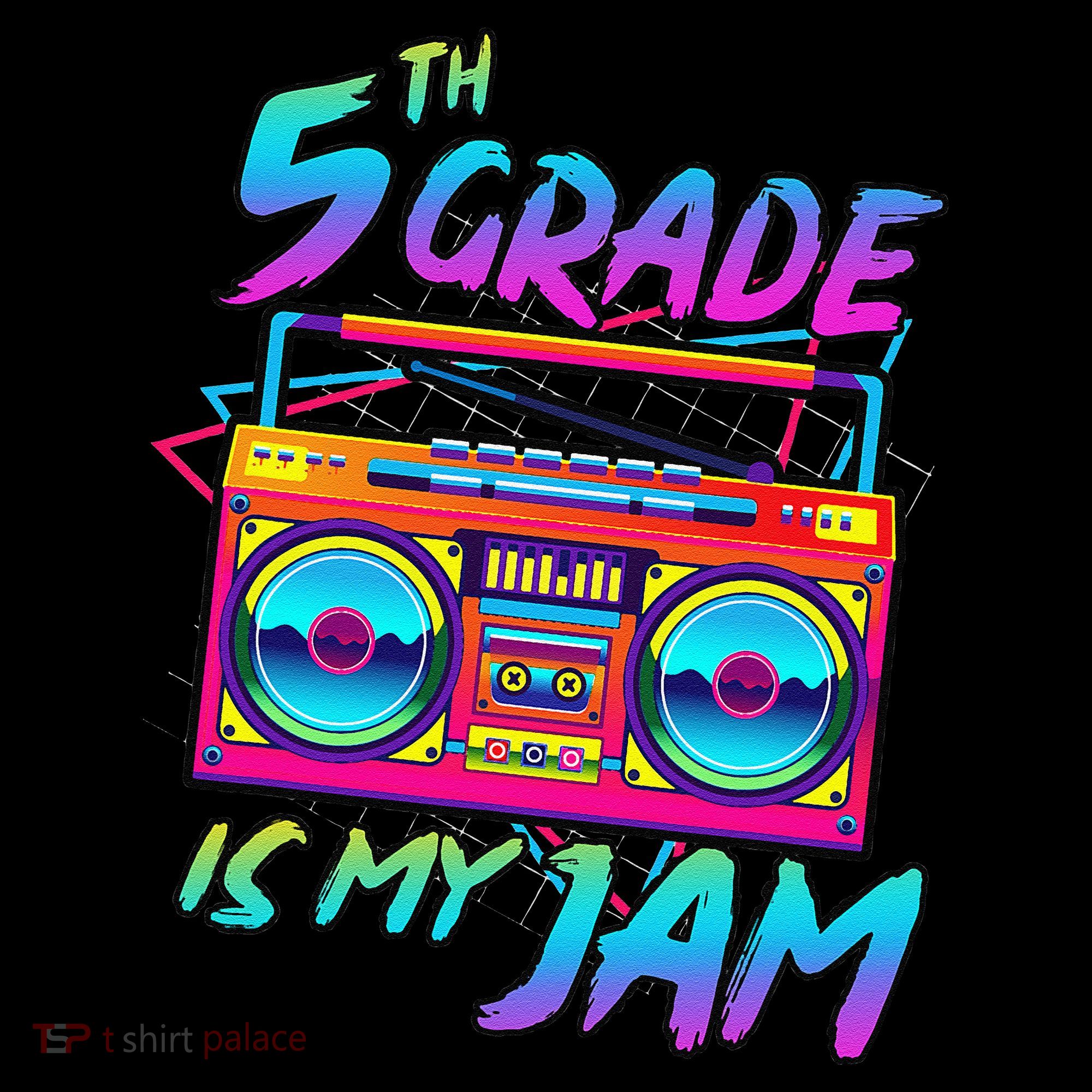5th Grade Is My Jam First Day Of School Funny Retro Teacher Coffee Mug