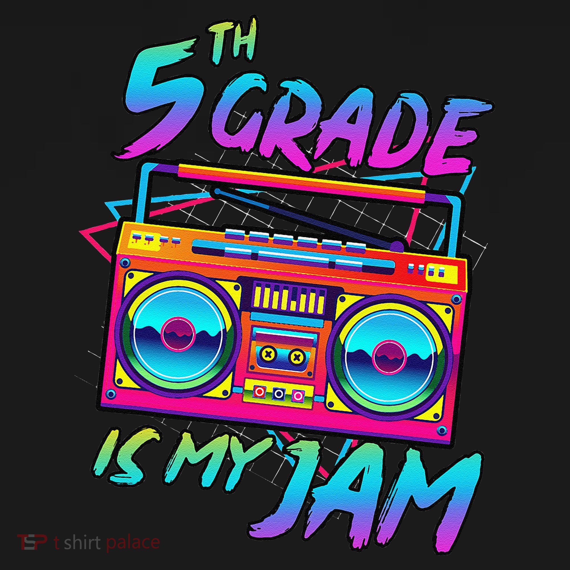 5th Grade Is My Jam First Day Of School Funny Retro Teacher Baby Bodysuit