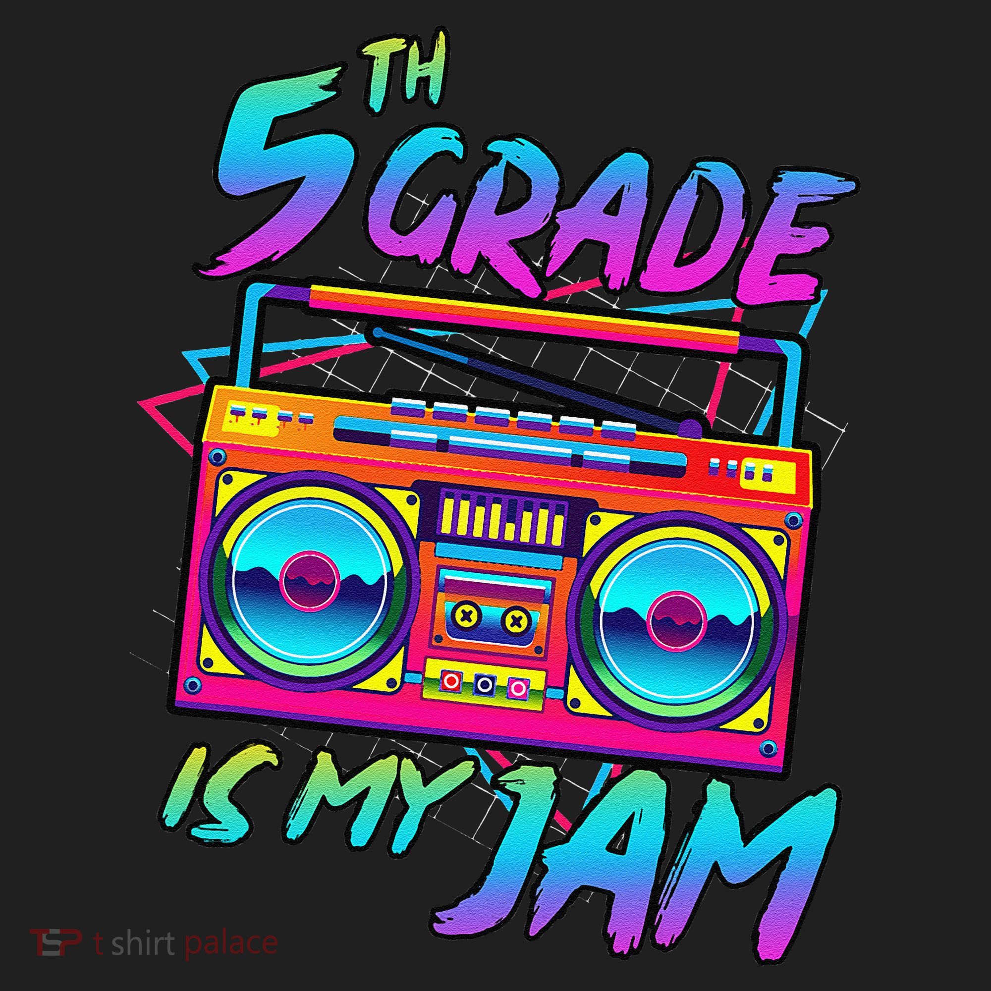5th Grade Is My Jam First Day Of School Funny Retro Teacher Hat