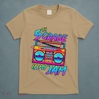 5th Grade Is My Jam First Day Of School Funny Retro Teacher T-Shirt thumb 5