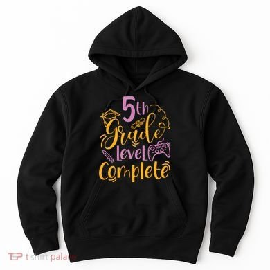 5th Grade Level Complete Fifth Grader School Graduation Hoodie