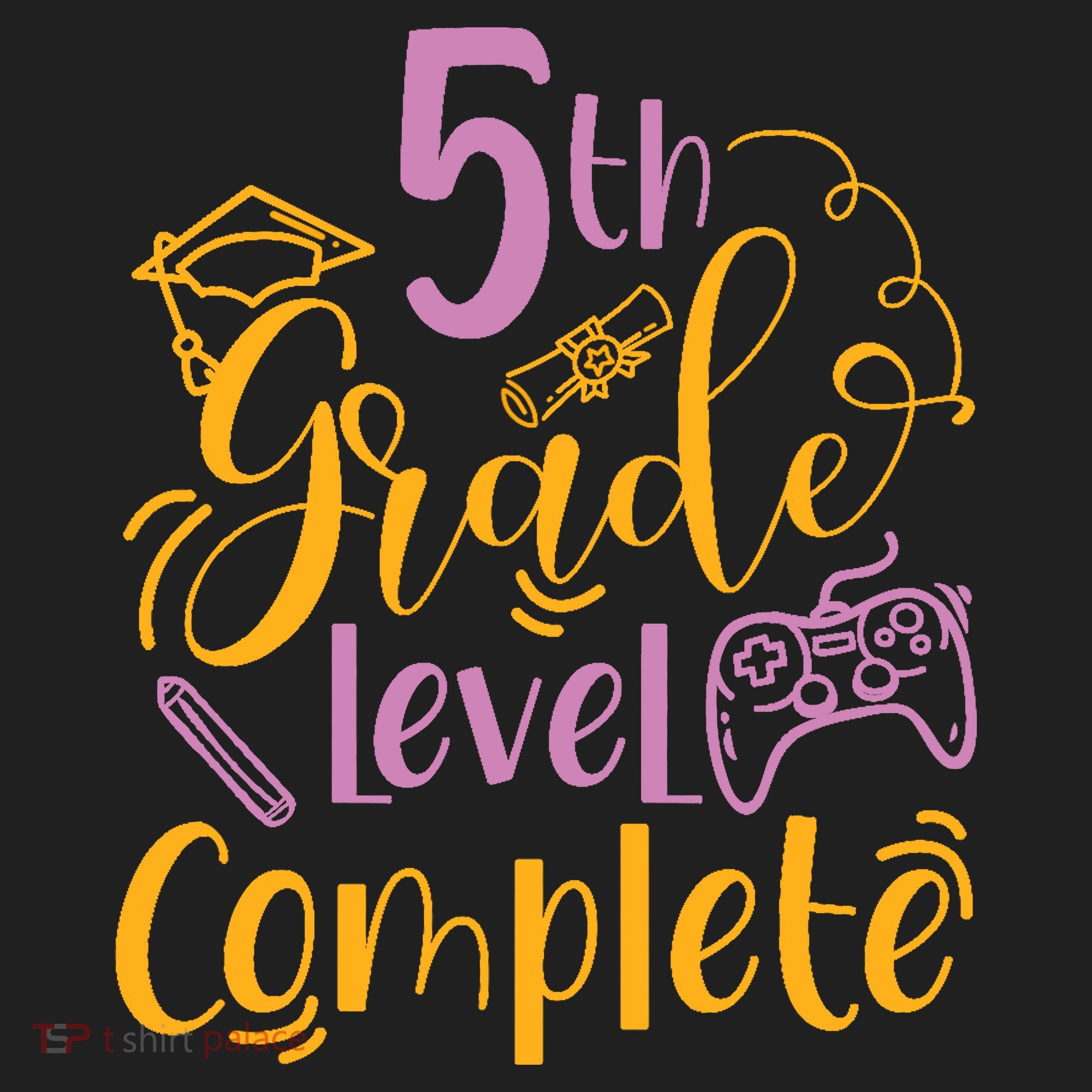 5th Grade Level Complete Fifth Grader School Graduation Beanie