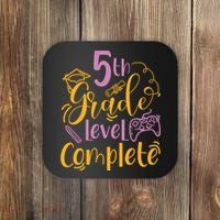 5th Grade Level Complete Fifth Grader School Graduation Coaster thumb 0