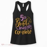 5th Grade Level Complete Fifth Grader School Graduation Women's Tank Top thumb 0