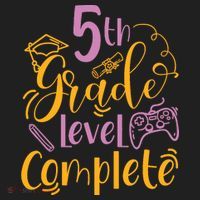 5th Grade Level Complete Fifth Grader School Graduation Hat thumb 2