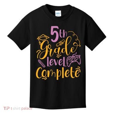 5th Grade Level Complete Fifth Grader School Graduation Kids T-Shirt