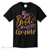 5th Grade Level Complete Fifth Grader School Graduation Kids T-Shirt thumb 0