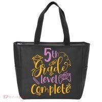 5th Grade Level Complete Fifth Grader School Graduation Tote Bag thumb 0