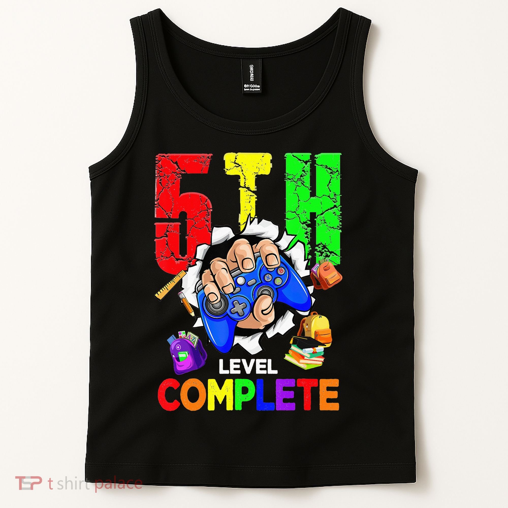 5Th Grade Level Complete Graduation Last Day Of School Tank Top