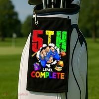 5Th Grade Level Complete Graduation Last Day Of School Golf Towel thumb 2