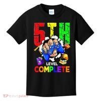 5Th Grade Level Complete Graduation Last Day Of School Kids T-Shirt thumb 0