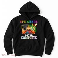 5Th Grade Level Complete Last Day Of School Graduation Hoodie thumb 0