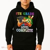 5Th Grade Level Complete Last Day Of School Graduation Hoodie thumb 2