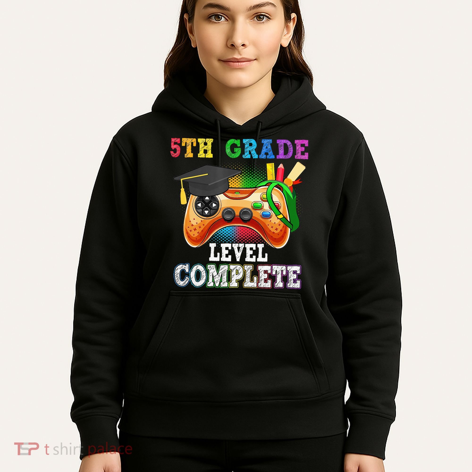 5Th Grade Level Complete Last Day Of School Graduation Hoodie