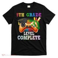 5Th Grade Level Complete Last Day Of School Graduation T-Shirt thumb 0