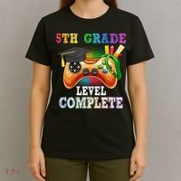 5Th Grade Level Complete Last Day Of School Graduation T-Shirt thumb 4