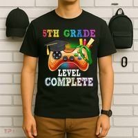 5Th Grade Level Complete Last Day Of School Graduation T-Shirt thumb 6