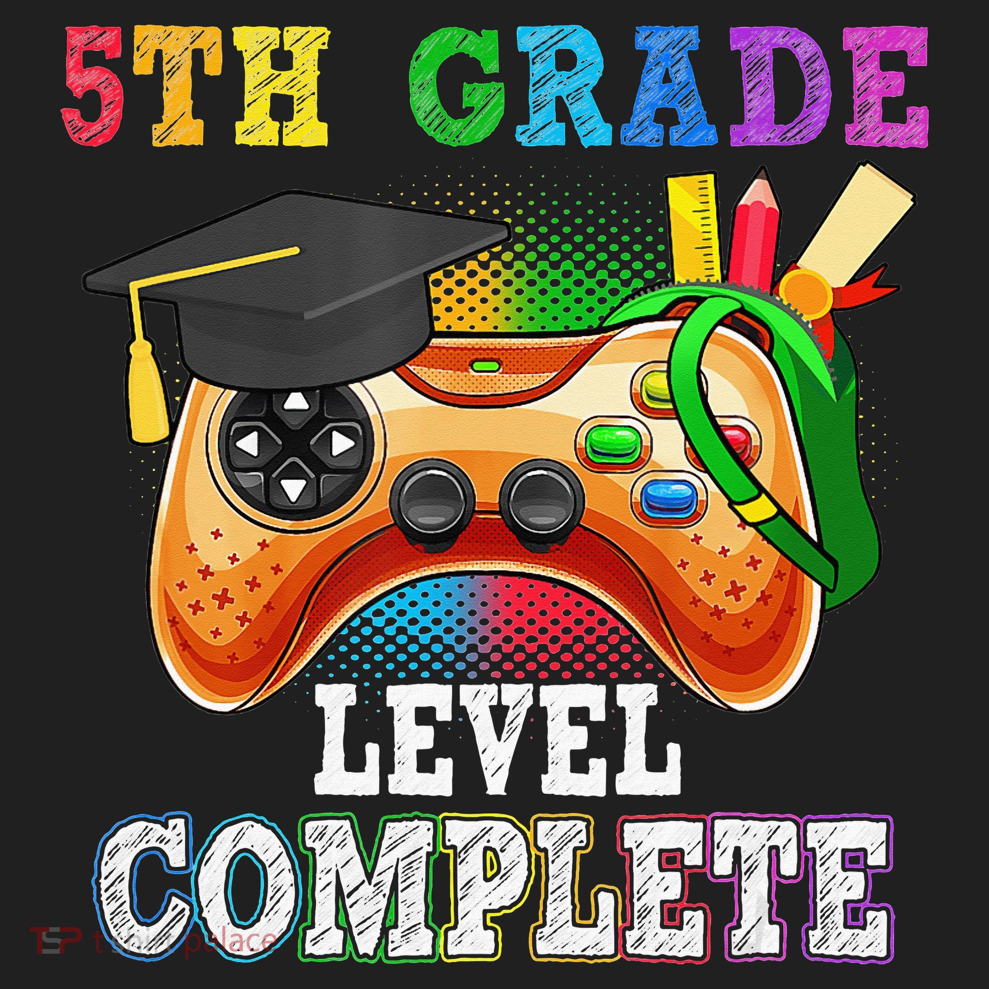 5Th Grade Level Complete Last Day Of School Graduation Beanie