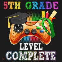 5Th Grade Level Complete Last Day Of School Graduation Baby Bodysuit thumb 2