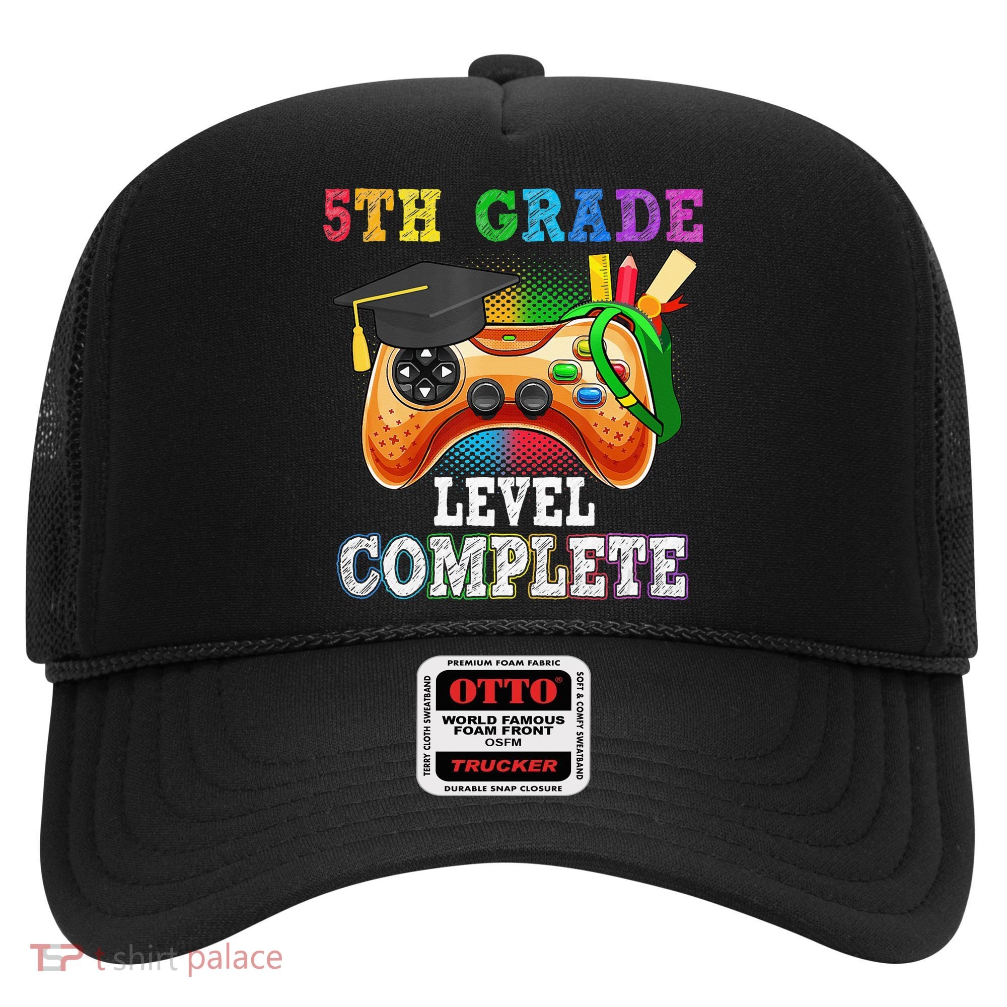 5Th Grade Level Complete Last Day Of School Graduation Hat