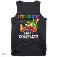 5Th Grade Level Complete Last Day Of School Graduation Tank Top thumb 0
