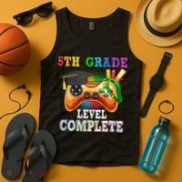 5Th Grade Level Complete Last Day Of School Graduation Tank Top thumb 4